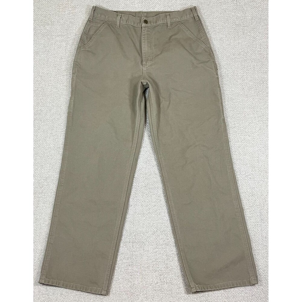 Carhartt Carpenter Washed Duck Work Pants 36x32 Original Dungaree B11-DES